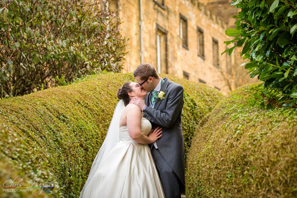 Jason&Steph Bride and Groom Portraits- Lumley Castle Wedding Photography, Durham