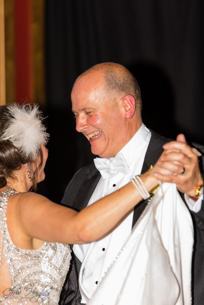 The first dance at the wedding of John & Gill at The Majestic, Darlington