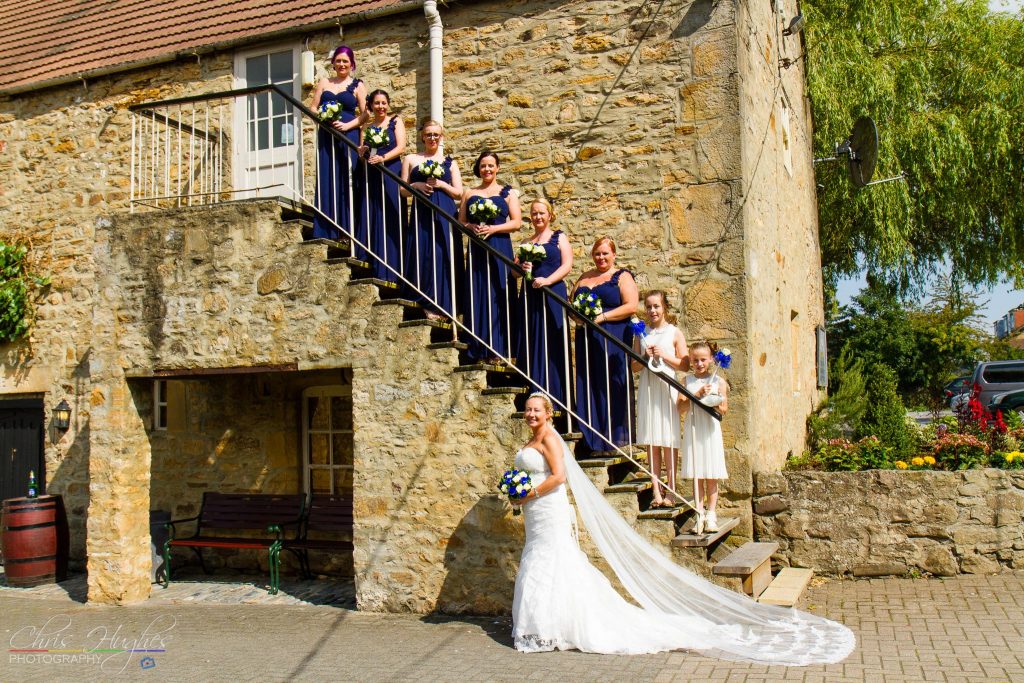The Bride and her Bridesmaids, West Auckland Manor House