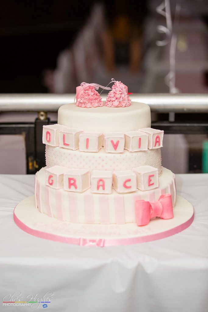 Olivia Christening Cake Photography Bishop Auckland