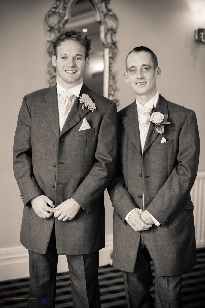 Groom & Best Man, Wedding Photography Bishop Auckland