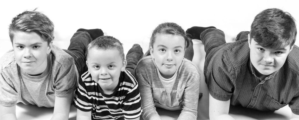 Family Photo Shoot, County Durham Block3bw