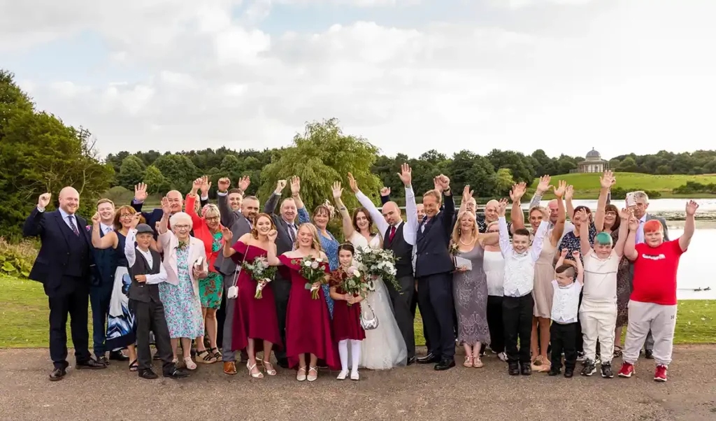 Hardwick Hall Family Group Durham Wedding Photographer