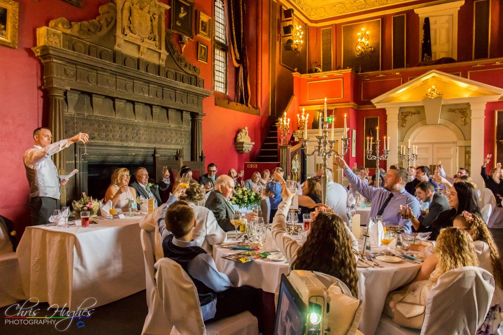 Jason&Steph Barons Hall- Lumley Castle Wedding Photography, Durham