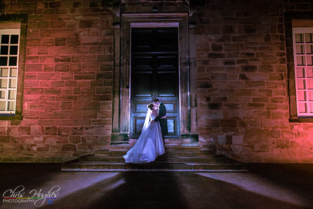 Jason&Steph- Lumley Castle Wedding Photography, Night Durham